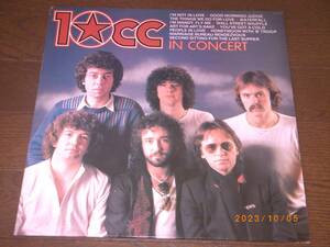 ◎10cc【10cc IN CONCERT】LP／美盤◎