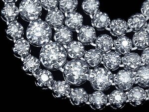 IMO14307T【1円～】新品【RK宝石】《Diamond》極上ダイヤモンド 総計3.00ct!! K18WG 超高級 テニス フルエタニティ ネックレス ダイヤ