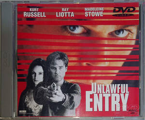 洋画　DVD　不法侵入　Unlawful Entry　カート・ラッセル　レイ・リオッタ