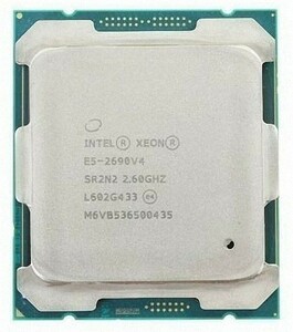 2個セット Intel Xeon E5-2690 v4 SR2N2 14C 2.6GHz 35MB 135W LGA2011-3 DDR4-2400