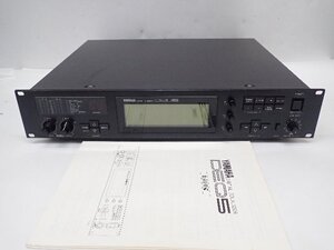 YAMAHA DEQ5 DIGITAL EQUALIZER ヤマハ デジタルイコライザー PA機材 説明書付き ∩ 7042D-66