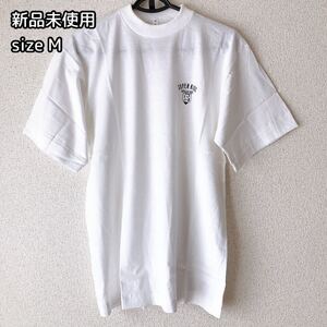 新品未使用　白　ロゴ Tシャツ 半袖　M