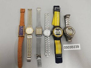 0503B239　時計　腕時計　ジャンク品　おまとめ　CASIO カシオ　Baby-G　CITIZEN　HORNET　など