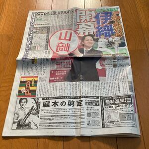 スポーツ報知 報知新聞 令和6年11月22日　巨人　ジャイアンツ 山崎伊織　浅野翔吾　鉄腕DASH 馬場ふみか　上川隆也　長尾謙杜　加藤一二三