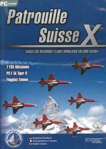 新品 Patrouille Suisse (FSX/FS2004) パトルイユ・スイス アドオンソフト