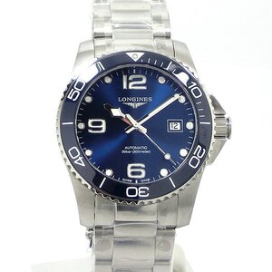 【正規品 メーカー保証5年付】LONGINES ロンジン ハイドロコンクエスト 腕時計 自動巻 41mm 30ATM L3.781.4.96.6 ブルー