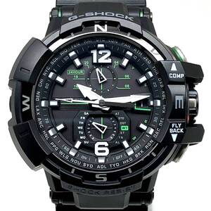 G-SHOCK ジーショック 【IT51ZNV8X462】 GW-A1100-1A3 GRAVITYMASTER グラビティマスター 電波ソーラー 方位計測機能 トリプルGレジスト