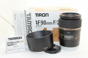 ■美品■タムロン TAMRON SP AF 90mm F2.8 Di MACRO 272E SONY/MINOLTA ソニー/ミノルタ Aマウント #Z3190