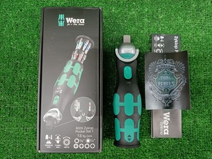 未使用品 Wera ヴェラ 3/8 1/4 サイクロップ ポケット セット1 ラチェットドライバー 004280 【2】