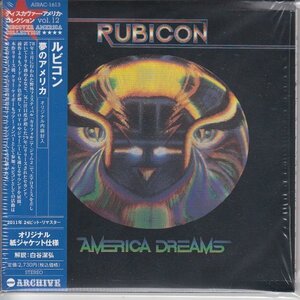 【NIGHT RANGER前身】紙ジャケ RUBICON / 夢のアメリカ（国内盤CD）