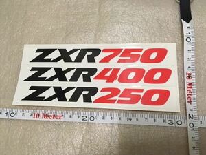 ☆KAWASAKI☆ZXR７５０☆ZXR４００☆ZXR２５０☆ビンテージステッカー☆当時物☆１枚☆送料込☆