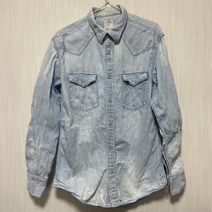 sz2 visvim ss denim shirt social sculpture albacore デニム　シャツ four corner