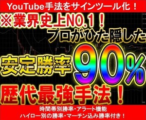 【バイナリーオプション】本当に誰でも稼ぎすぎてしまう超簡単な勝率９０％以上の業界史上NO.1手法！ サインツール化【Youtube手法】