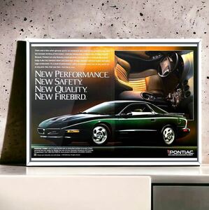 USA 当時物!!! PONTIAC FIREBIRD 広告 / ポスター カタログ B4A3 ポンティアック ファイヤーバード GTO ポンテアック ミニカー アメ車 部品