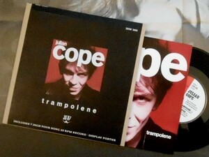 JULIAN COPE Trampolene UK盤33回転EP Island ポスター付