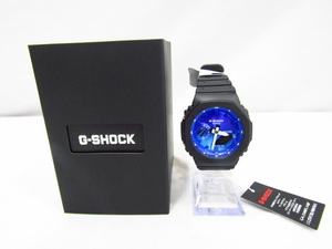 未使用 G-SHOCK ジーショック GA-2100FL-1AJF 20気圧防水 樹脂バンド ワールドタイム ダブルLEDライト 平均月差：±15秒 未使用品★140484