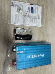  未来舎VF1507A-12VDC-100VAC12V 1500W 正弦波 インバーター リモートコントロール付 キャンピングカー