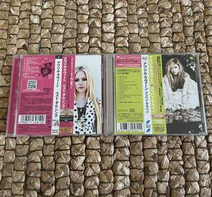 アヴリル・ラヴィーンアルバムCD2枚セット売り　ベスト・ダム・シング｜グッバイ・ララバイ　Avril Lavigne