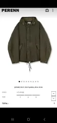 【雷市場（ポンジャン）商品韓国直送】 ペレン ( PERREN ） M ー 51 short parka_olive 3 サイズ