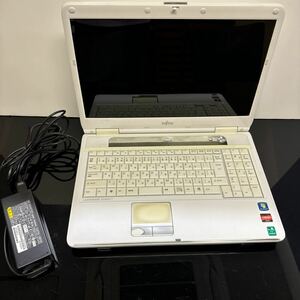 【FUJITSU】LIFEBOOK AH520/2A 通電のみ可 ハードディスク欠品 ジャンク部品取り・修理再生用