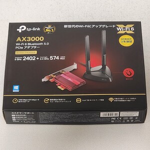 【送料無料】TP-Link Archer TX3000E AX3000 WI-FI6 Bluetooth5.0 PCIe Adapter 無線LANカード 2402+574Mbps PCIExpress×1 PCパーツ