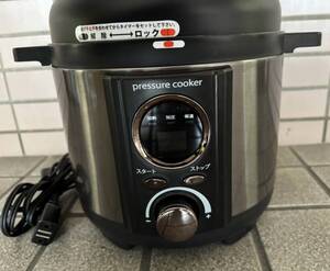 アルファックス コイズミ pressure cooker 電気圧力鍋 LPC-T1201 圧力鍋 調理家電 通電確認済 中古 現状品 付属品画像の通り