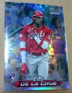 エリー・デラクルーズ Chrome リフ Topps STADIUM 2024