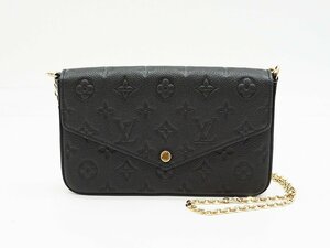 ☆◇美品【LOUIS VUITTON ルイ・ヴィトン】ポシェット・フェリシー M82477 ショルダーバッグ アンプラント/ノワール