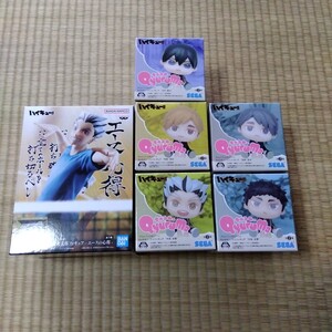 ハイキュー!!　木兎光太郎フィギュア -エースの心得-　きゅるみー　木兎　赤葦　宮侑　宮治　影山　6点セット