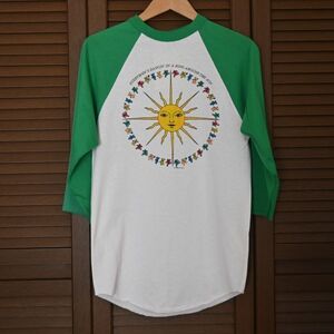 Grateful dead グレイトフルデッド ラグラン 7分袖 Tシャツ USA製 デッドベア 90s ビンテージ 【デットストック】