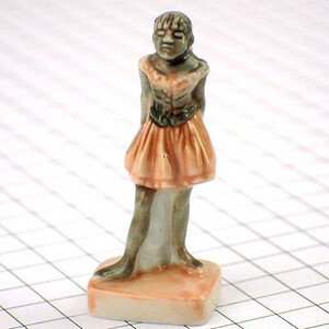 フェーブ・ドガ彫像14歳の小さな踊り子◆フランス限定フェーヴ◆ガレットデロワFEVEフェブ小さな置き物