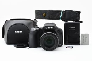 Canon PowerShot SX60 HS 1610万画素 [美品] 純正ケース ストラップ バッテリー 充電器付き 光学ズーム65倍 バリアングル液晶 Wi-Fi