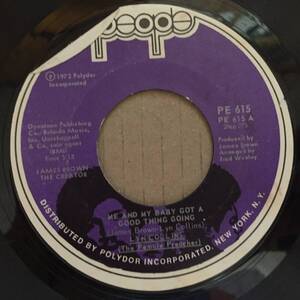 Lyn Collins/Me and My Baby Got a Good Thing Going(US single)