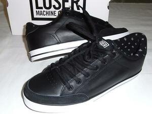 JB即決 CIRCA サーカ x LOSER MACHINE ルーザーマシーン コラボ LOPEZ50 黒x白 US10 新品 HARD LUCK DRIVEN JASON JESSE