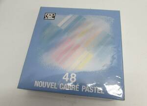 未開封 NOUVEL ヌーベル CARRE PASTEL カレーパステル 画材 48色入り NCT-48