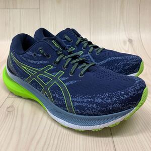 JFK3 asics アシックス GEL-KAYANO29 ランニングシューズ スポーツシューズ ウォーキングシューズ ネイビー グリーン メンズ 25.5cm