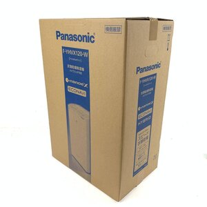 【美品】Panasonic パナソニック F-YHVX120-W nanoeX キャスター付き 衣類乾燥除湿器 ハイブリッド方式 スピード衣類乾燥＊未開封品