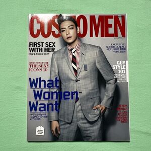 BIGBANG T.O.P チェ・スンヒョン ★ 韓国雑誌 COSMOMEN 2012年 1冊 イカゲーム Squid Game