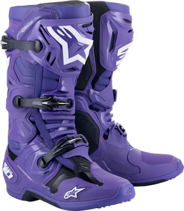 US 12 (約28.5cm) ALPINESTARS アルパインスターズ TECH 10 ブーツ ウルトラバイオレット ブラック 黒 SZ 12