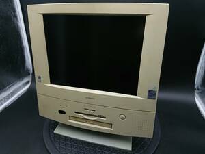 【ジャンク】HITACHI デスクトップパソコン FLORA 310 PC-5DL02-YD5MA MMX Pentium 166MHz 日立