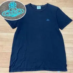 【人気デザイン】Vivienne Westwood ロゴ刺繍  Tシャツ　オーブ