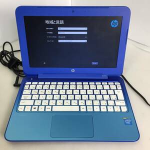 ★HP Stream Notebook PC 11-d012TU/TPN-Q154 ノートPC Celeron-N2840 2.16GHz 2GB【リカバリ済み/ジャンク品】