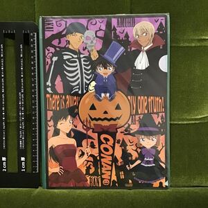 ハロウィンバージョン 描き下ろしA4クリアファイル 「名探偵コナン×SHIBUYA109 STORE」★江戸川コナン/毛利蘭/灰原哀/安室透/赤井秀一