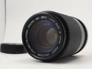 ★実用品★ ポルスト PORST UNIZOOM 70-210mm F4.5-5.6 MACRO MC ★超希少 FXマウント #TA4435