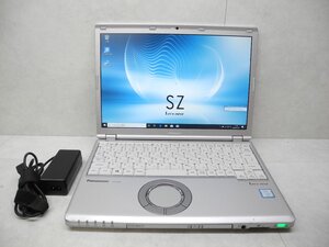 ☆1円☆第6世代☆高解像度1920×1200☆累積40☆CF-SZ5PDQVS☆Core i5 2.40GHz/8GB/SSD256GB/Sマルチ/無線/カメラ/Office/Win10 DtoD領域☆