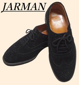 JARMAN（ジャーマン）/スウェード/ウィングチップ/24.5cm