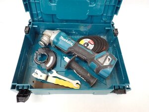 makita マキタ 充電式ディスクグラインダ GA418D ケース付き □ 70C21-2