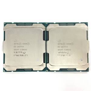 S6062661 INTEL XEON E5-2637V4 3.50GHz CPU 2点【中古動作品】