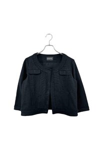 INGEBORG jacket インゲボルグ ジャケット ブラック サイズ11 伸縮性 ストレッチ レディース ヴィンテージ 6