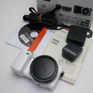 美品 NEX-5R ホワイト ボディ 即日発送 デジ1 SONY デジタルカメラ 本体 あすつく 土日祝発送OK